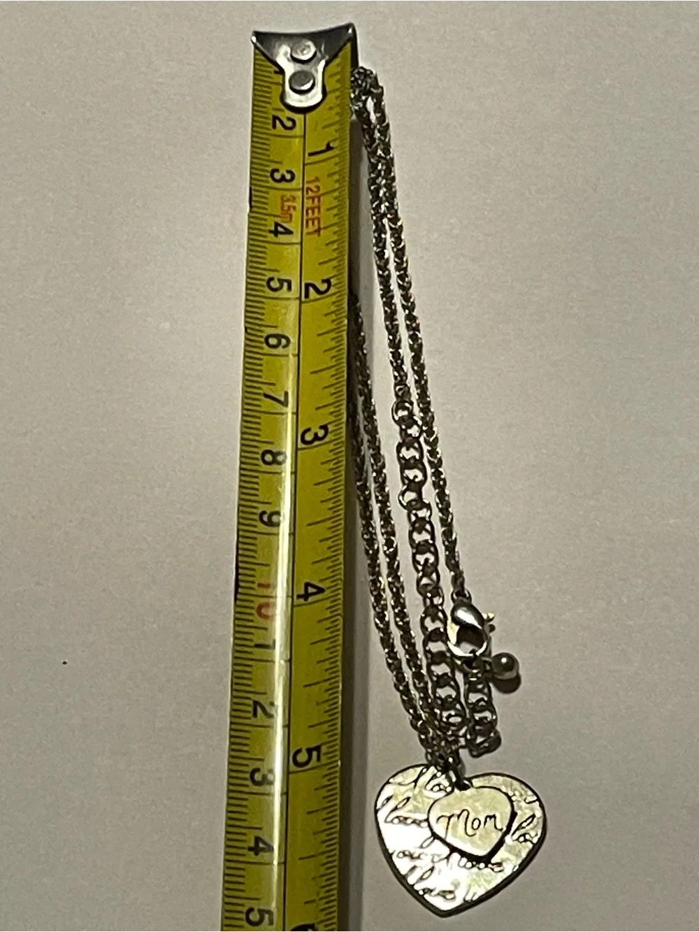I Love You Mom Costume Necklace #0213